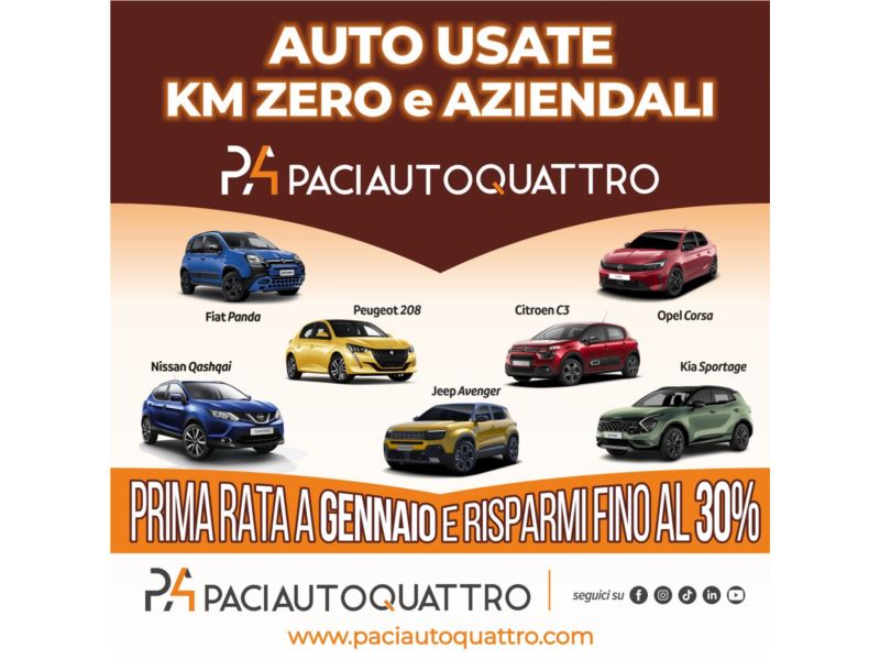 PROMOZIONE USATO, KM 0 E AZIENDALI SETTEMBRE 